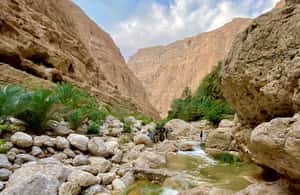 Immagine nº 4 di Da Mascate: tour di un'intera giornata di Wadi Shab e Bimmah Sinkhole attività a Regione al-Sharqiyya, caricata dal fornitore
