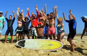 imagem n.3 de Sal: Aula de Surf atividade em Santa Maria, Cabo Verde, carregada pelo fornecedor