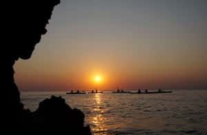 image n.3 of Faliraki: Sunrise Sea Kayaking Experience with Breakfast activity in Faliraki, uploaded by supplier