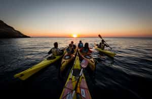 image n.4 of Faliraki: Sunrise Sea Kayaking Experience with Breakfast activity in Faliraki, uploaded by supplier