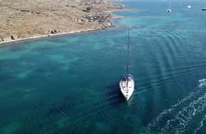 Image N°4 de Au départ de Mykonos : Croisière tout compris à Delos et Rhenia avec déjeuner activité à les Cyclades, publiée par le prestataire