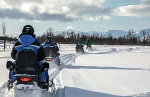 image n.3 of Tromsø: Lyngen Alps Snowmobile Safari activity in Barents Sea, uploaded by supplier