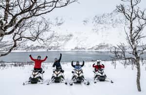 image n.4 of Tromsø: Lyngen Alps Snowmobile Safari activity in Barents Sea, uploaded by supplier