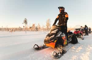 bild nr.4 av Rovaniemi: Äventyrstur med snöskoter endast för vuxna aktivitet i Rovaniemi, uppladdad av arrangören