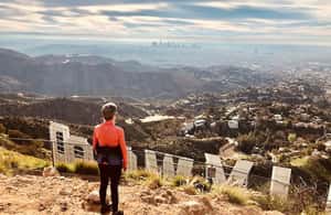 bild nr.4 av Los Angeles: Framsida och baksida av Hollywood Sign guidad vandring aktivitet i Los Angeles, uppladdad av arrangören