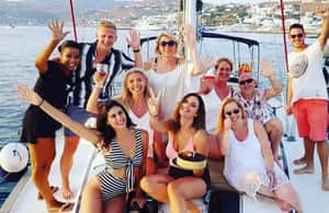 Image N°3 de Au départ de Mykonos : Croisière tout compris à Delos et Rhenia avec déjeuner activité à les Cyclades, publiée par le prestataire