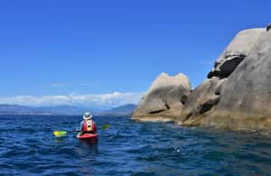 image n.3 of Porticcio: Guiding Kayaking Tour activity in Corsica, uploaded by supplier