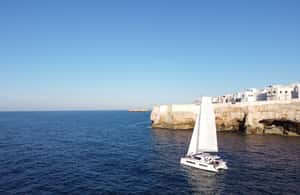 image n.3 of Polignano a Mare: Catamaran Tour with Aperitif & Local Food activity in Polignano a Mare, uploaded by supplier
