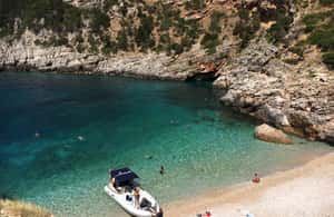 image n.4 of Vlorë: Speedboat Trip to Grama Bay w/ Snorkeling & Swimming activity in Vlorë County, uploaded by supplier