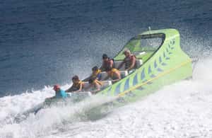 Obraz nr 3 z atrakcji Hersonissos: Rejs łodzią odrzutową z nurkowaniem w Limin Chersonisu, przesłany przez organizatora