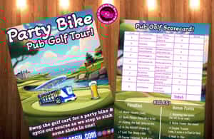 foto no. 3 dari aktivitas Belfast: Tur Golf Pub 2 Jam dengan Sepeda Pesta di Kota Belfast, diunggah oleh pemasok