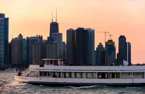 芝加哥活动图像4/芝加哥：1.5 小时日落湖风景游船，由供应商上传