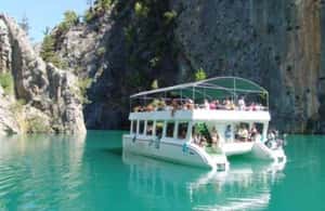 Antalya (İl) içindeki Antalya/Side: Tekne Turu ve Öğle Yemeği ile Yeşil Kanyon Günübirlik Gezisi etkinliğinin tedarikçi tarafından yüklenen 4 no'lu görseli