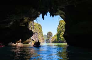 afbeelding n.4 van Van Phuket: Phang Nga Bay en kanotocht per grote boot activiteit in Golf van Thailand, geüpload door aanbieder