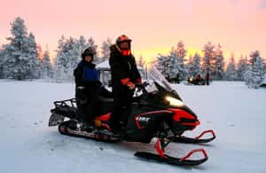 Bild Nr. 4 von Rovaniemi: Geführte Schneemobilfahrt durch die Wildnis Aktivität in Rovaniemi, hochgeladen vom Anbieter