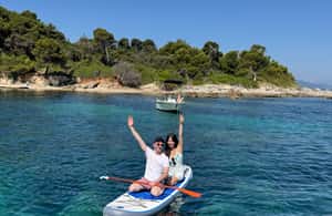 afbeelding n.3 van Golf-Juan: zeiltocht naar de Lérins-eilanden, snorkelen activiteit in Cannes, geüpload door aanbieder