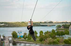 image n.4 of Montreal Old Port: Urban Zipline Ticket activity in Montreal, uploaded by supplier
