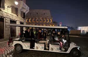 Image N°4 de Rome : Visite touristique nocturne en voiturette de golf privée et Aperitivo activité à Rome, publiée par le prestataire