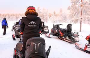 Bild Nr. 3 von Rovaniemi: Geführte Schneemobilfahrt durch die Wildnis Aktivität in Rovaniemi, hochgeladen vom Anbieter