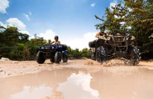 image n.4 of Cancun: Jungle ATV Tour, Ziplining, and Cenote Swim activity in Quintana Roo, uploaded by supplier