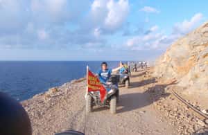 image n.3 of Hersonisos - Malia :off-road quad safari with transfer+Lunch activity in Neapolis, Crete, uploaded by supplier