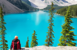 From Canmore/ Banff: Sunrise Moraine Lake and Lake Louise