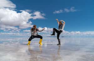imagem n.3 de De Puno |Excursão de 3 dias a La Paz e às salinas de Uyuni atividade em Colchani, carregada pelo fornecedor