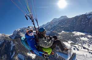 image n.3 of Paragliding Tandem Flight Kronplatz Dolomites Alps activity in Brunico, uploaded by supplier