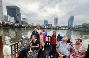 Singapore River Cruise and 2 Must-see Water Light Shows