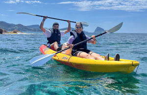 image n.4 of Ibiza: Sea Cave Tour with Guided Kayaking and Snorkeling activity in Balearic Islands, uploaded by supplier