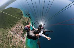 billede nr.4 af aktiviteten Paragliding ved Ohrid-søen i Den sydvestlige region, uploadet af udbyder