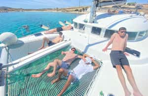 image n.3 of Mykonos: Catamaran Cruise With Meal and Drinks activity in Cyclades, uploaded by supplier