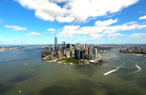 billede nr.4 af aktiviteten New York Citys skyline om aftenen fra helikopter i East Rutherford, uploadet af udbyder