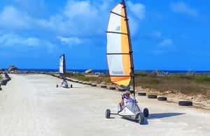 afbeelding n.4 van Blokart Landsailing aan de kust van Caribisch Bonaire activiteit in Kralendijk, geüpload door aanbieder