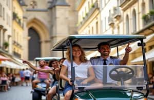 image n.4 of 2 Hours Paris Landmark Golf Cart Tour activity in Paris, uploaded by supplier