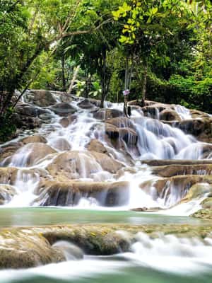 imagem n.2 de Ochos Rios: Dia inteiro em Dunn's River e Blue Hole com almoço atividade em Ocho Rios, carregada pelo fornecedor