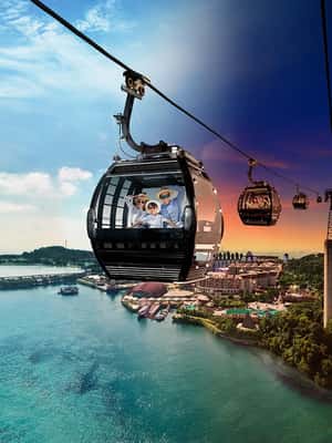 image n.2 of Singapore After Dark: Sentosa Cable Car & Wings of Time Show activity in Singapore, uploaded by supplier