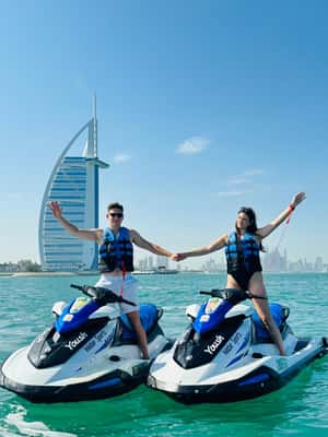 image n.2 of Dubai: Jetski Adventure w/ Burj Khalifa & Burj Al Arab Views activity in Dubai, uploaded by supplier