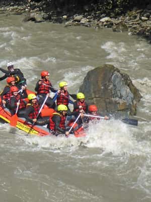 image n.2 of Stegenwald near Werfen: Sport rafting on the Salzach activity in Upper Austria, uploaded by supplier