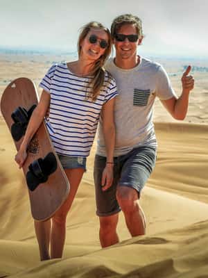 image n.2 of Doha: Sunset Desert Safari, ATV, Camel Ride and Sandboarding activity in Al Wakrah Municipality, uploaded by supplier