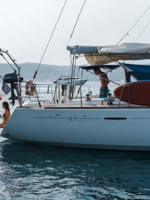 afbeelding n.2 van Aperitief bij zonsondergang op zeilboot-Zwem en peddel-Antibes Kaap activiteit in Antibes, geüpload door aanbieder