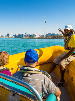 image n.2 of Abu Dhabi: Guided Speedboat Sightseeing Tour activity in Abu Dhabi, uploaded by supplier