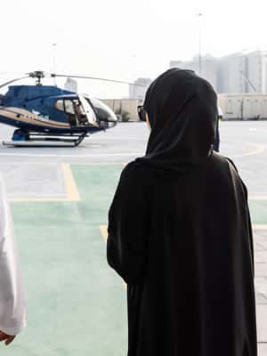 image n.2 of Abu Dhabi: Shared Helicopter Tour activity in Abu Dhabi, uploaded by supplier