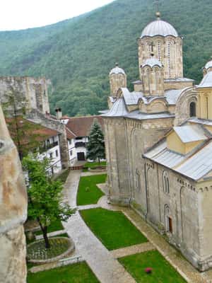 image n.2 of From Belgrade: Manasija Monastery and Resava Cave Tour activity in Pomoravlje District, uploaded by supplier