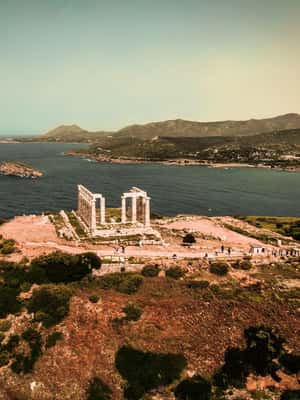 image n.2 of Sunset at Cape Sounio activity in Sounion, uploaded by supplier
