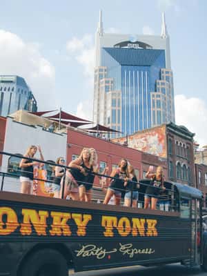 Nashville's Wildest Honky Tonk Party Bus | Public Tour (21+) | GetYourGuide