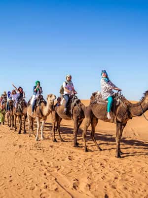 Image N°2 de Au départ de Fès : Circuit de 2 jours dans le désert du Sahara avec séjour au camp de Merzouga activité à Drâa-Tafilalet, publiée par le prestataire