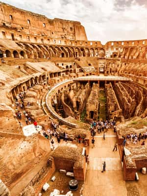 imatge núm.2 de l'activitat de Roma: tour amb autobús turístic i experiència al Coliseu a Roma, penjada pel proveïdor