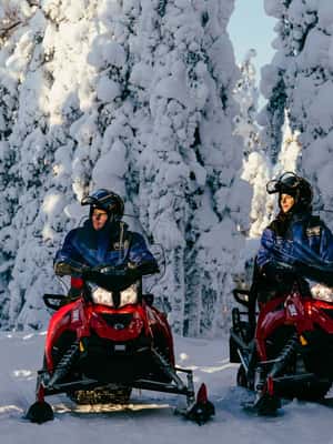 bild nr.2 av Rovaniemi: Äventyrstur med snöskoter endast för vuxna aktivitet i Rovaniemi, uppladdad av arrangören