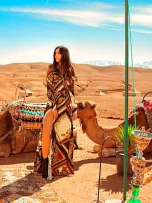 Marrakech: Agafay Desert Camp Lunch with Camel Ride and Pool